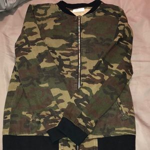 Camp bomber jacket